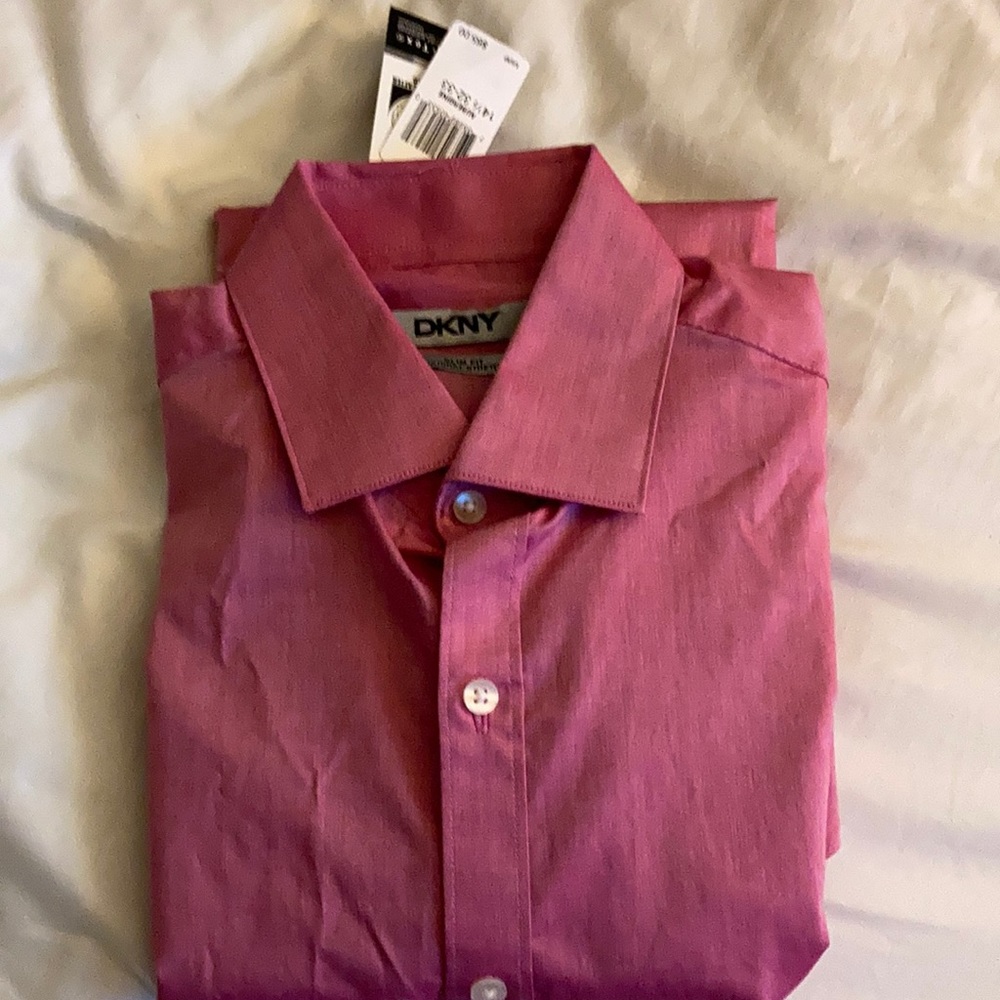 DKNY dress shirt pink